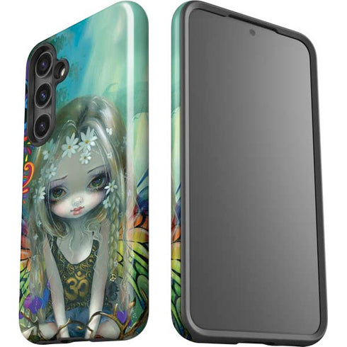 Rainbow Winged Yoga Fairy by Jasmine Becket-Griffith Galaxy S24 Impact Case